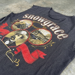 Camiseta sin Mangas de Algodón para Hombre Snowgrace, Estampada, Estilo Vintage, Cuello Redondo, Ropa Casual - Product Image 3
