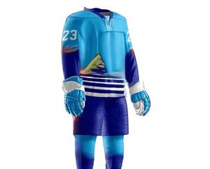Uniforme de Hockey sobre Hielo para Hombre a Precio Económico, Transpirable, con Logotipo Personalizado, en Oferta, Cómodo, Ropa Deportiva de Moda - Product Image 1