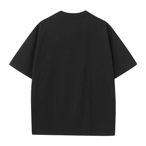 230G Cotton T-shirt Drop-shoulder Sleeve Men <b>Vintage</b> Short-sleeve T Shirts Solid Color Hip Hop Loose <b>Tees</b> - Product Image 6