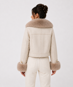 Custom Trending Bomber Canvas Jacket Hooded Collar Cuffs Belted Moto Style Eco-Friendly Waterproof Breathable <b>Winter</b> <b>Coat</b> - Product Image 4