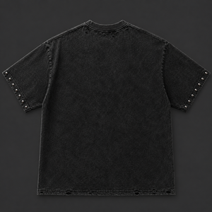 Camiseta Corta Personalizada con Cuello Redondo, Estilo Moderno, con Gráficos y Pedrería, de Manga Corta, Unisex - Product Image 2