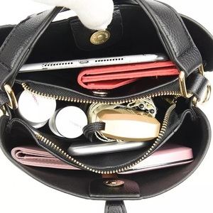 Sac à bandoulière en cuir véritable pour femme AZORES SPORTS, design élégant, avec fermeture éclair, sac à main durable pour l'extérieur - Product Image 6