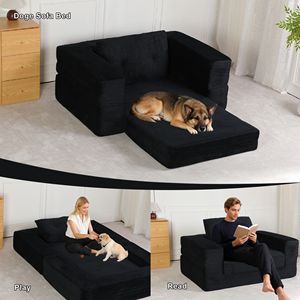 Cama Moderna de Pana para Mascotas, para Perros Adultos, Uso en Sala de Estar/Dormitorio, No Requiere Ensamblaje - Product Image 1