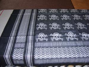 100% Cotton Customized Shemagh Arab Tactical Desert Keffiyeh Thickened Scarf Wrap for Women and Men 110x110cm - Product Image 6