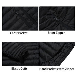 Winter Coat Men Thicken Casual Parka Slim Fit Outerwear <b>Waterproof</b> <b>Warm</b> Stand Collar Durable Insulated Hooded Outdoor <b>Jacket</b> - Product Image 5