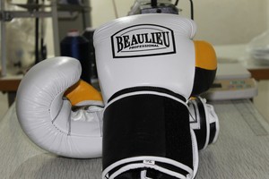 Guantes de Boxeo Personalizados al por Mayor, Guantes de Entrenamiento de Sparring, Guantes de Boxeo de Cuero Genuino para Competencia Profesional - Product Image 6