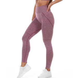 Leggings de sport et de yoga pour femmes grandes tailles, personnalisables avec logo, en Spandex et Polyester, vente en gros, haute qualité 2026 - Product Image 2