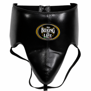 ROCKRUSH INDUSTRY RRI-GG-02 Protège-entrejambe en cuir blanc durable personnalisé pour le kickboxing, les arts martiaux et l'entraînement, toutes tailles - Product Image 5