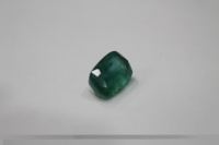 Émeraude naturelle taille carrée, pierre précieuse verte de 5 carats pour la fabrication de bijoux