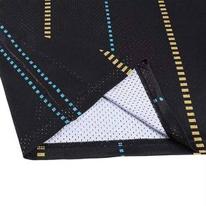 Maillot de basket-ball personnalisé avec logo imprimé, décontracté, anti-plis, respirant, protection UV, évacuation de l'humidité, qualité supérieure - Product Image 6