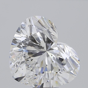 Diamant de laboratoire cultivé en vrac, certifié IGI, 10,1 carats, taille cœur, VS2, gemme de haute qualité - Product Image 1