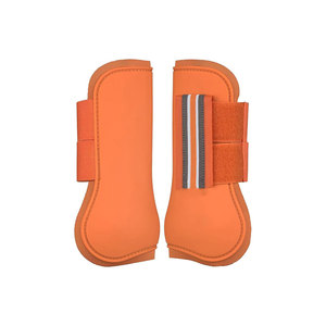 Botas de Tendón de Caballo de Nailon Azul para Protección de Piernas Ecuestres - Product Image 4