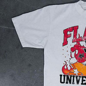 Camiseta Extra Grande con Estampado Gráfico Personalizado para Hombre, Logotipo 3D DTG Bordado, 100% Algodón, Ropa Hip Hop, Camisetas para Hombre - Product Image 3