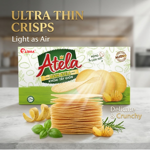 Best Seller Authentic Taste Potato Crackers Crispy Healthy Snack 150g Wholesale Vietnam Factory (Offer Sampling Service) - Product Image 1