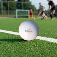 Ballon de hockey personnalisé sans fossettes en PVC durable – Ballon d'entraînement et de pratique à surface lisse pour joueurs