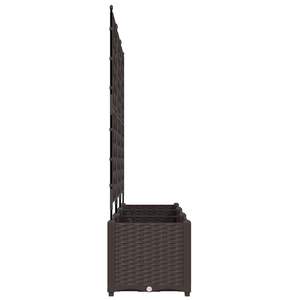 Ensemble de 3 jardinières brunes en acier 47,24 x 15,75 x 56,30 po pour pots de fleurs et jardinières - Product Image 6