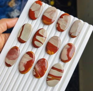 Piedras Preciosas ASHU de Alta Calidad, Jaspe Noreena Natural, Piedra de Cristal Curativa, Cabujón de Formas Mixtas, Venta al por Mayor de Rajasthan - Product Image 2
