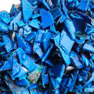 Clean Sorted HDPE <b>Plastic</b> Recycling Flakes Blue <b>Drum</b> Flakes For Injection And Extrusion Raw Material Supply In Bulk Export - Product Image 6
