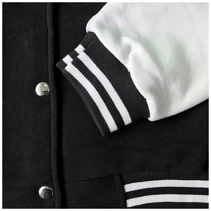 High Quality Quild Lining Snap Button Custom Patch Chenille Embroidery Varsity <b>Bomber</b> <b>Jacket</b> Stand <b>Summer</b> Casual Windproof - Product Image 6