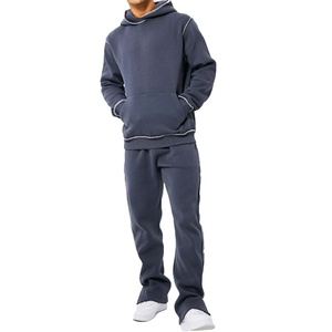 Logo personnalisé Hoodies Training Jogging Wear Hommes Unisexe Survêtement Pull Sport Gym Hoodie Ensemble 2026 - Product Image 1