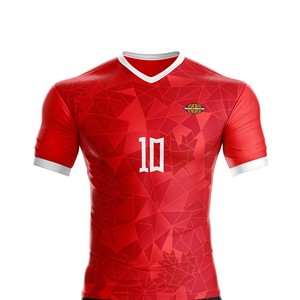 Maillot de football, short de football, nom d'équipe personnalisé, logo, nom du joueur, numéro, logo du sponsor, prix de gros d'usine, 100% polyester - Product Image 5