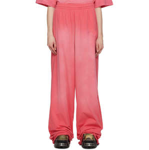 Pantalones Deportivos Casuales de Pierna Ancha y Corte Regular para Mujer, 100% Algodón Felpa, Secado Rápido y Transpirables, Diseño y Estampado Personalizables - Product Image 1