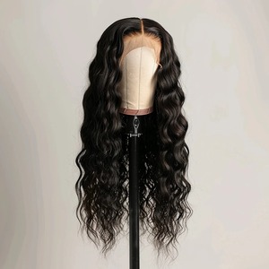 Peluca de cabello humano con ondas profundas más vendida para mujeres, peluca suave con ondas naturales para uso diario, disponible al mejor precio del mercado. - Product Image 5