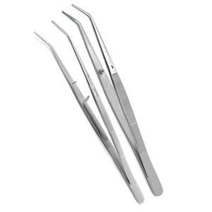 Professional London College Dental Tweezers Set (Locking & Non-Locking) Surgical Grade Stainless Steel Diagnostic <b>Tools</b> - Product Image 1