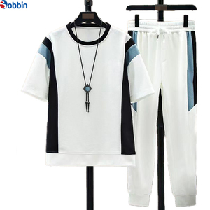 Conjunto Deportivo para Hombre, Verano, Manga Corta, Nuevo Estilo, Venta Caliente, Casual, Moderno, Deportivo, 2 Piezas, para Adolescentes, Unisex - Product Image 4
