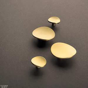 Pomo de latón para gabinete, pomo de latón para cajón, pomo de latón macizo para muebles, pomo decorativo de latón, pomo de latón antiguo - Product Image 1