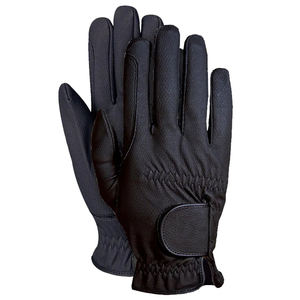 Gants d'équitation en cuir avec logo personnalisé, respirants, pour cavalier, perforés, style polo et golf, pour hommes et femmes - Product Image 2