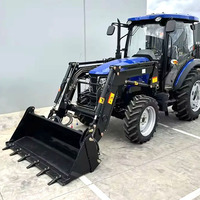 Bras d'excavatrice hydraulique pour tracteur 70 CV, livré standard avec pelle de bulldozer/chargeuse