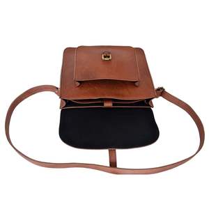 Bolso Tote de Cuero de Búfalo Suave Estilo Retro, Resistente al Agua, con Cierre, Elegante Bolso de Hombro y Mensajero para Oficina - Product Image 3