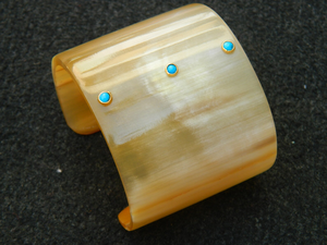 Premium quality Hand Finished Natural Horn Bracelet Wide <b>Arm</b> <b>Cuff</b> Premium Fashion Jewelry Modern Statement Design - Product Image 5