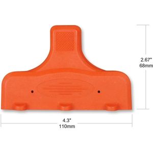Paquete de 5 Adaptadores de Enchufe de Alta Resistencia con 3 Clavijas y 3 Tomas, Regleta de Alimentación con Triple Conexión a Tierra - Product Image 3