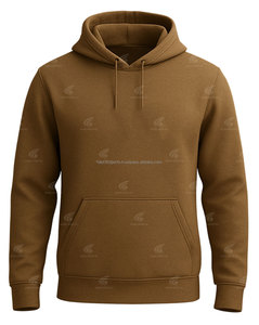 Sweat à capuche décontracté 100 % coton, mélange de coton, pour l'hiver, avec logo personnalisé, respirant, pour homme, vente chaude - Product Image 5