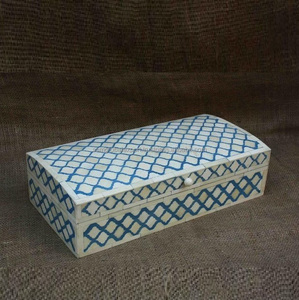 High Quality <b>Large</b> Capacity Jewelry Storage <b>Box</b> Modern Custom Handcrafted Natural Resin Bone personalized jewelry <b>box</b> Customized - Product Image 4