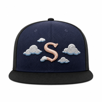 Casquettes de baseball ajustées Premium NE, à visière plate, dos fermé, couronne structurée, casquettes de sport Team 59fif, broderie 3D en relief personnalisée