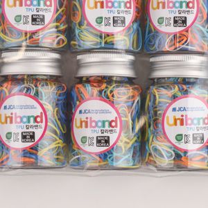 Bandas y Lazos para el Cabello Unisex de TPU Elástico para Niños, Estilo Casual, Hechos en Corea, en Envase de Botella - Product Image 1