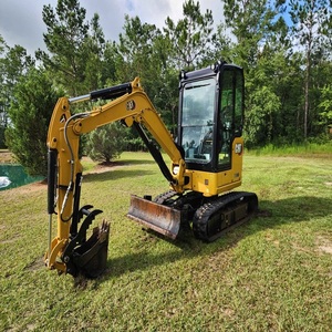 Mini Excavadora Original, Compacta y Confiable, con Sistema Hidráulico para Movimiento de Tierras, Jardinería y Construcción, Motor con Caja de Cambios, Potencia de 80kW - Product Image 4