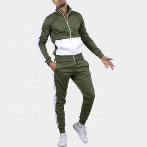 Winter Eco-Friendly Hooded Casual Streetwear Custom Unisex Windbreaker Oversize Zip-Up 100% Cotton <b>Tracksuits</b> Set Solid - Product Image 2