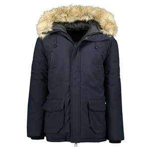 Veste parka en toile à capuche, style streetwear, respirante, séchage rapide, service OEM, design confortable, faible MOQ, pour hommes - Product Image 5