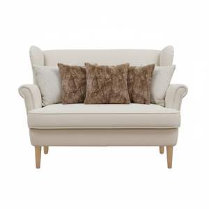 LuxeFur Ensemble de 5 housses de coussin en lin floral marron et beige neutre, élégantes et confortables pour canapé et lit - Product Image 1