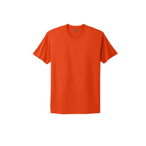 เสื้อยืด Next Level Apparel Essential Tee ผ้าฝ้ายแท้ 100% ทรง Unisex ป้องกันรอยยับ คุณภาพสูง ผ่านการซักก่อนส่ง รุ่นคลาสสิค สีส้ม - Product Image 4