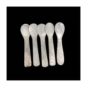 Cuillère décorative en nacre, coquillage, fabriquée au Vietnam, vaisselle de table, article cadeau, vente en gros - Product Image 5