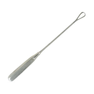 เครื่องมือขูดโพรงมดลูก SIMS รุ่น 11 (27.9 ซม.) แบบก้านโค้งงอได้ ใบมีดติดกับด้ามจับแบบยืดหยุ่น ขนาด 3 สแตนเลสสตีล สำหรับนรีเวชวิทยา ได้รับมาตรฐาน CE โดย Grip Surgical - Product Image 4