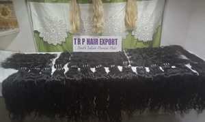 100% cheveux bruts vierges noirs naturels d'Inde cheveux de tressage de haute qualité provenant du temple dans les styles Beauty Body Wave & Kinky Curl - Product Image 6