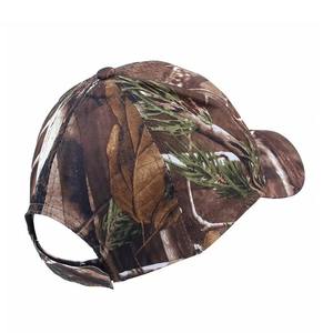 Casquette de baseball 100% polyester Oxford avec broderie à la main, logo personnalisé, motif camouflage jungle tendance, réglable, vente en gros - Product Image 4