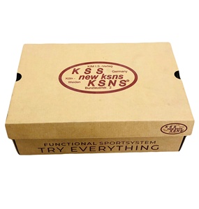 Boîtes en carton ondulé UV à 3 couches auto-assemblantes avec logo personnalisé pour l'emballage de chaussures et de vêtements, matériaux recyclés, transport maritime et aérien express - Product Image 6