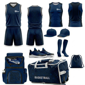Uniformes de Baloncesto sin Mangas de Diseño Moderno, Transpirables, de Secado Rápido, que Absorben la Humedad, 100% Poliéster, Suaves y Duraderos para Uso en Exteriores - Product Image 1